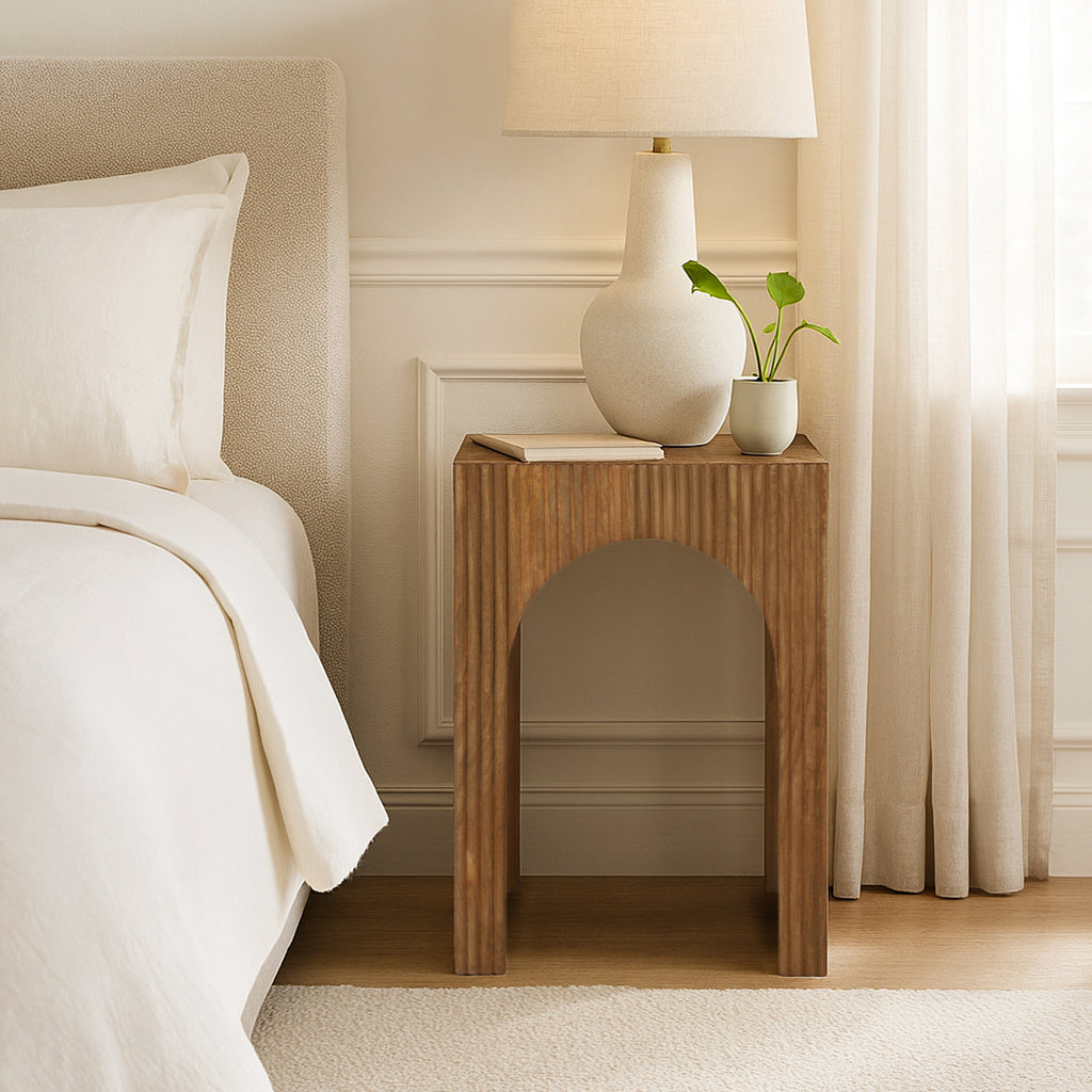 Eclipse Sculpted Side Table